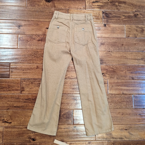 Reformation Marine Jeans in Butterscotch - Picture 4 of 6